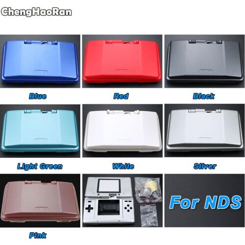 ChengHaoRan 7 Colors Optional Replacement Shell Housing Cover Case Full Set with Button for Nintendo DS for NDS Game Console
