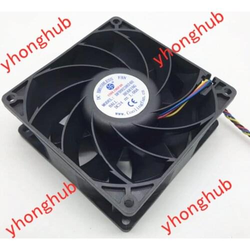 COOLINGFAN DFB923824H DC 24V 1.00A 92x92x38mm 2-Wire 4-Wire Server Cooling Fan