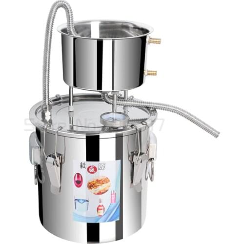 Shipping alcohol liquor spirits distillers wine making brandy liquor wine fermentation distillation 2 in 1 10L 1set