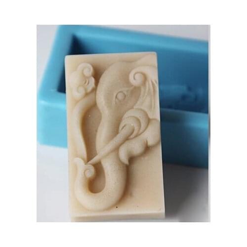 PRZY Silicon Soap Mold Soap Mould Soap Making Moulds Mini Childrens Soap Elephant DIY Craft Handmade Silicone Silicone Rubber