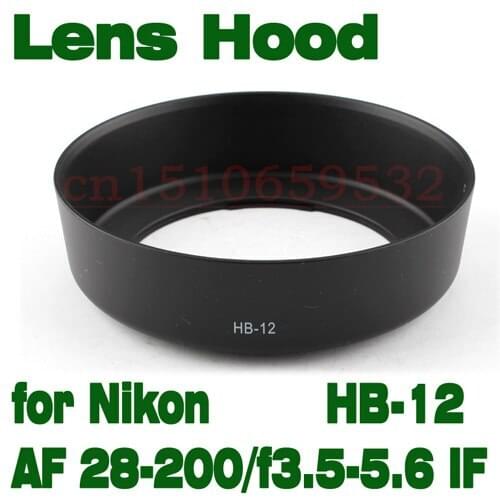 HB-12 Lens Hood For NIKON AF 28-200mm f/3.5-5.6G IF-ED HB12