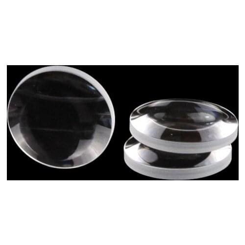 Hot selling optical glass convex lens diameter 18mm focal length 13mm sample K9 mini magnifier