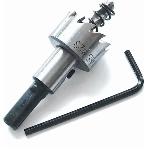 Free shipping 32-55mm hss metal plate opener drill bit core bit for opening on thin metal,iron,steel,aluminum alloy&other metal