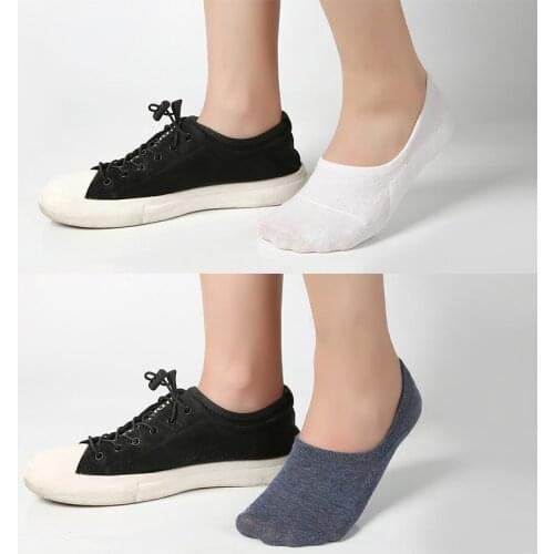 AZUE Women/Men Soft invisible socks Low Cut Casual Cotton Loafer Boat Non-Slip Invisible No Show Socks Spring Summer Styles