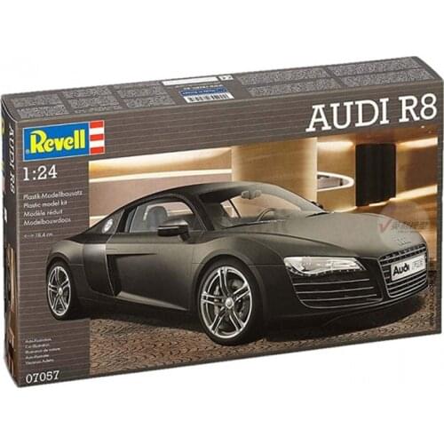 Revell plastic assembly car model 1/24 scale Audi R8 supercar adult collection DIY assembly kit 07057