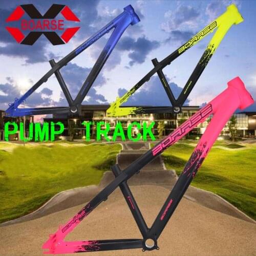 BOARSE pump track 4X DJ BMX MTB Aluminum alloy frameBOARSE 2021 Hard Tail Frame AM MTB Mountain Bike 26 *12.5