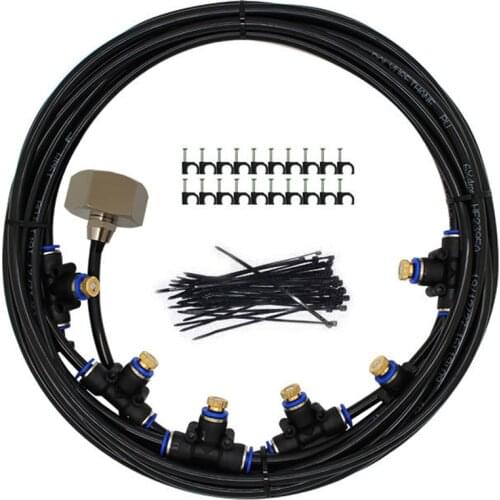 Garden Sprayer Atomization Cooling System Water Spray Sprinkler Nozzle Outdoor Plants Flowers Water Spray Set