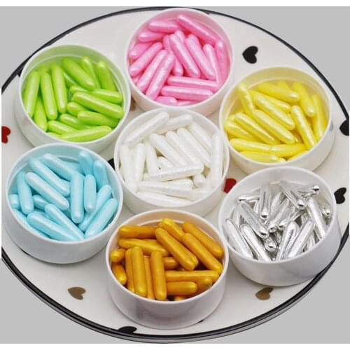 Edible Decoration for Cake Sprinkles Bars Golden Sliver,Jimmie Colorful Decorating for Cup Cake, Dessert, Ice cream,Donuts 500g