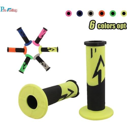 Universal 22mm Handle Bar Grips For CRF YZF KXF SXF SSR SDG BSE Dirt Pit Bike Motorcycle Rubber Handlebar Grip