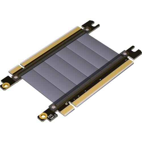 High Quality PCI-e PCI Express 16X male to male Extension cable flexible cable is for 1U,2U chassis