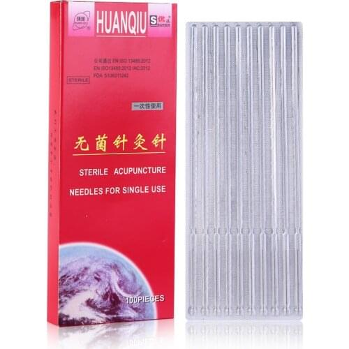 0.30/35/40*100/125/150mm long needles body massage elongated needls disposable sterile acupuncture needles Awn needle huanqiu