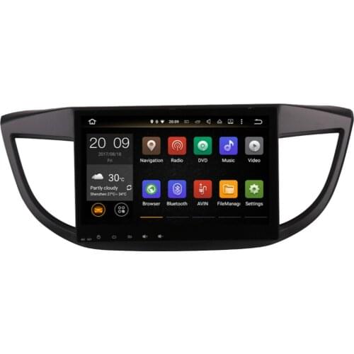 10.1 Inch Car GPS Navigation Multimedia Auto Radio Stereo 4GB RAM Android 9.0 IPS Screen WIFI Car Stereo For Honda CRV 2012-2016