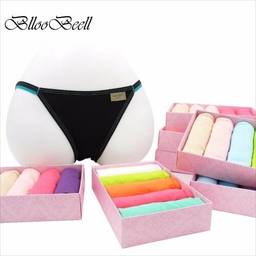 BllooBeell 5pcs Sexy Womens Underwear Panties T-Back Modal Summer Low Rise Thong Lingerie Lady Waist Womens Briefs Size M/L