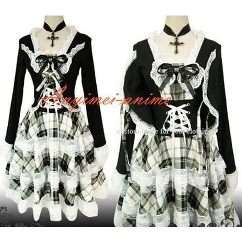 Fondcosplay tripp Fashion Hiphop Gothic lolita punk fashion cotton jacket dress cosplay costume Tailor-made[CK1012]