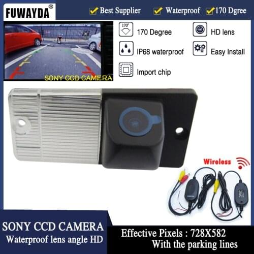 2.4G Wireless Rear View Camera Car Reverse Backup HD Parking Camera Night Vision Truck Rearview Camera for KIA SORENTO SPORTAGE