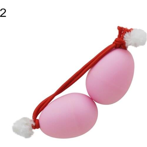 Colorful Rhythm Shakers Percussion Kids Instrument African Drum Wrist Sand Egg For Music Training Playing