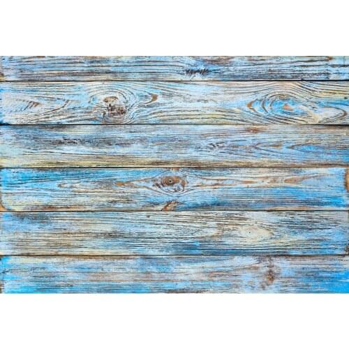 Laeacco Hardwood Blue Fade Texture Plank Wooden Board Pet Portrait Photo Background Photography Backdrops Photocall Photo Studio