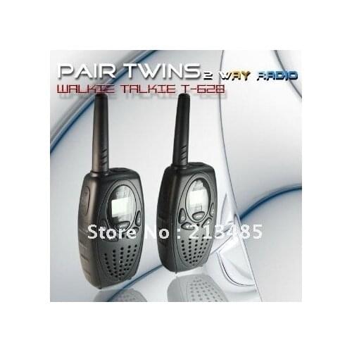 Hot Sales Mini 22 Channels FRS/GMRS LCD Screen T-628 Two-way Radio (2pcs/ pair)