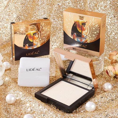 Face Loose Powder Matte Finish Setting Powder Professional Makeup Oil-control Compact Cosmetic 1Pcs