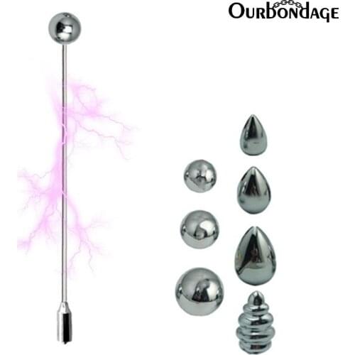 Ourbondage Electric 3 Types Stainless Steel Anal Butt Plug With Remote Control For Men Women Prostate Massage Adult Sex Toys
