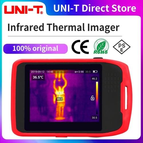 UNI-T UTi120T Pocket Capacitive Touch Thermal Imager Image Fusion High and Low Temperature Tracking WIFI