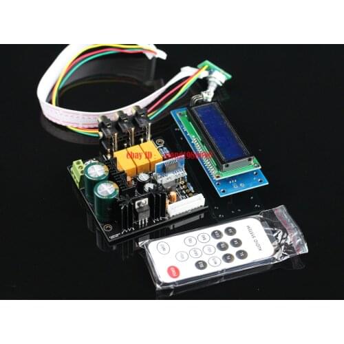 GZLOZONE Assembled Upgrade PGA2311 Stereo Remote Volume Controller Preamplifier L3-31