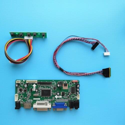 VGA DVI LCD LED LVDS 40pin 2019 controller board M.NT68676 HDMI audio driver kit DIY for LTN145AT01-H02 1366X768 screen cable