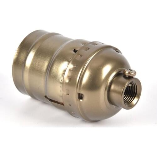 E26/E27 Retro Vintage Edison Screw Bulb Aluminum Shell Base Lamp Bulb Holder Pendant Lighting Socket