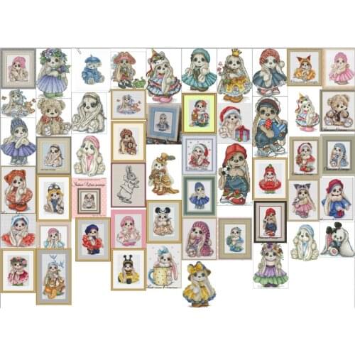 Needlework,DIY DMC Cross stitch,Sets For Embroidery kits,Looking angel Patterns Counted Cross-Stitching,Christmas