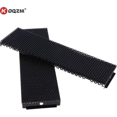 2PCS Optical Drive Chassis Front Panel Bracket Baffle With Dustproof Sponge 15*4.3CM