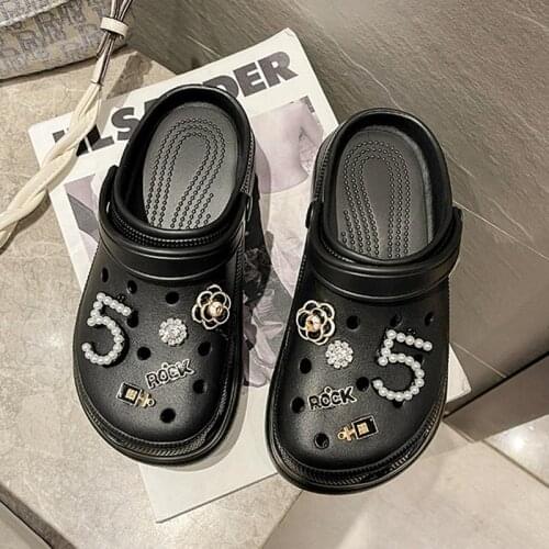 2021 Luxury Shoes Charms for Croc Creative Flowers Charms for Crocs DIY High Quality Garden Shoe Buckle Elegant Princess Style