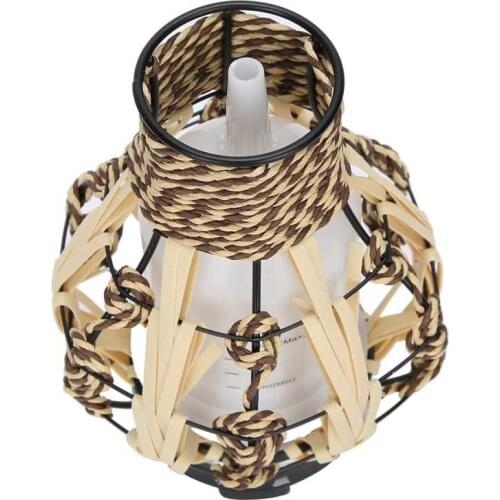 Aroma Diffuser Humidifier Hotel Aroma Essential Oil Diffuser Hemp Rope Ball Colorful LED Humidifier EU 100V-240V Fogger