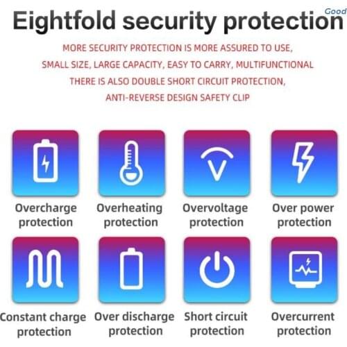 Car Jump Starter 12V Portable Car Charger Multi-function Start Jumper Emergency Car Battery Booster 20000mAh Power Bank