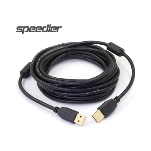 USB 2.0 to USB 2.0 male to male USB3.0 to USB3.0 Extension data cable signal-amplifier 0.5m - 20m Double common head A to A