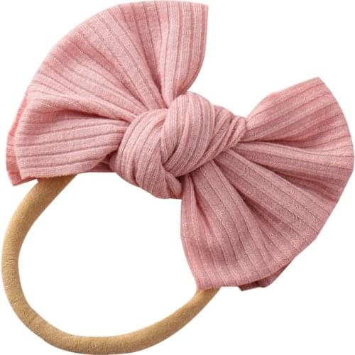 Citgeett Summer Baby Girls Hair Bows Ties Lovely Hair Bands Elastics Ponytail Holders Toddler Fashion Hair Accessories