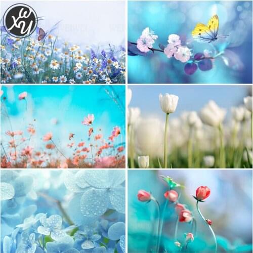 Flowers Diamond Painting Kits Full Drill Spring Diamond Painting Kit Butterfly Diamond Art Cross Stitch Kit Flowers Family Decor