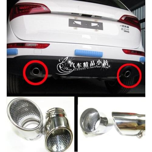 For AUDI Q5 2009-2012 Stainless steel exhaust muffler tip