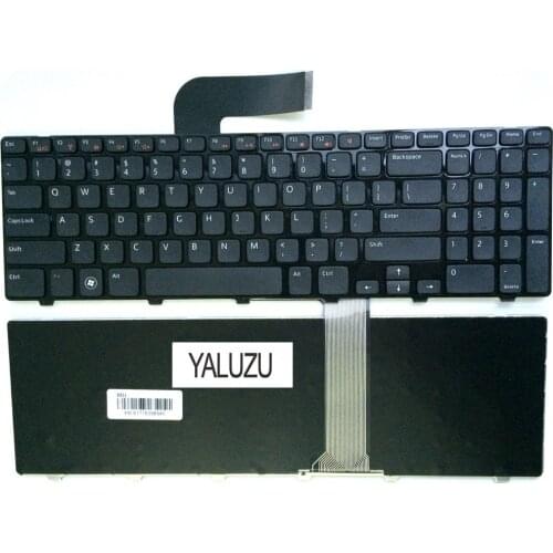 YALUZU US Black New English Replace laptop keyboard FOR DELL N5110 M501Z M5110 M511R 15R Ins15RD-2528 2728