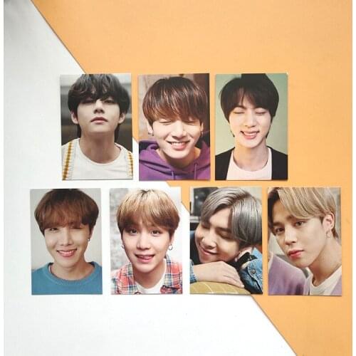 2020 New K-POP Bangtan Boys Lomo Card Photocard FESTA Collection Card JUNG KOOK JIMIN SUGA JIN J-HOPE FANS Gift