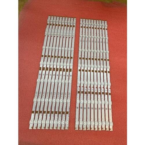 New 5set=100 PCS 7LED(3V) 575mm LED backlight strip for 55 inch TV LB55065 V0_04 V1_04 77900 E213009