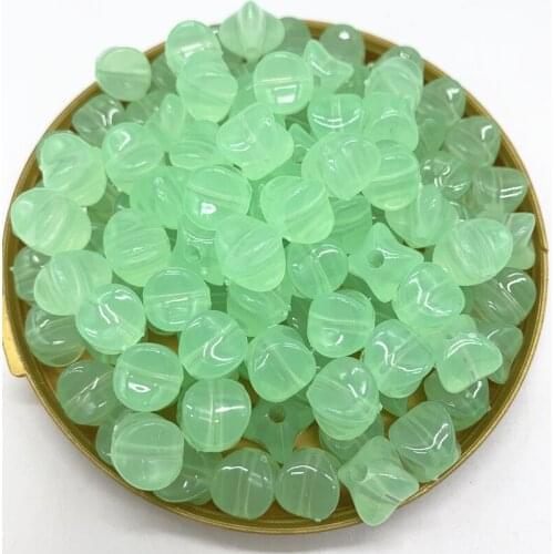 Wholesale 50pcs/lot 8mm Acrylic Beads Spacer Loose Beads For Jewelry Making DIY Bracelet Earring #QT21