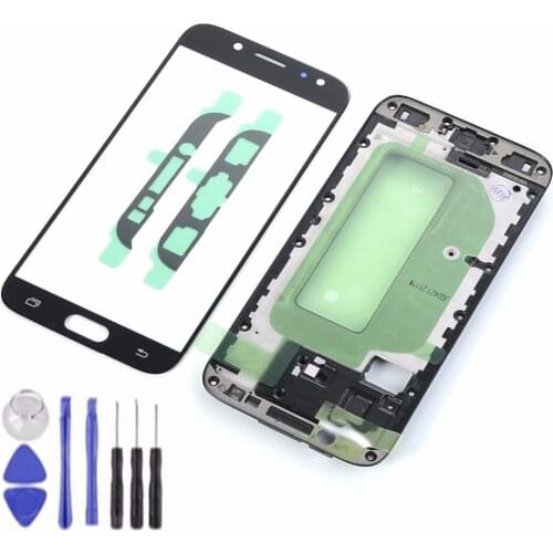 For Samsung Galaxy J5 2017 J530 J530F J5 Pro Touch Screen Panel Sensor Digitizer Glass+LCD Housing Frame +Adhesive+Tools