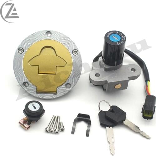 ACZ Motor Ignition Switch Assembly Fuel Gas Tank Cap Lock Key Set For Ducati ST2 ST4 916 996 998 748 & For Monster 620 750 900