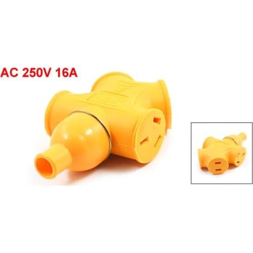 Drop Water Resist Socket 3 Pin Australia AU 2 Pin USA US 4 Four Industrial Rewirable Power Outlet 10A 250V AC Discount