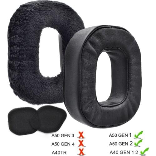 H05A Replacement Earpads for -Astro A40 A40TR A50 GEN 1/2 Headphones Soft Leather Earmuff Headset