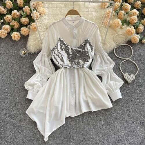 Женские короткие рубашки SR.Singreiny China At AliExpress