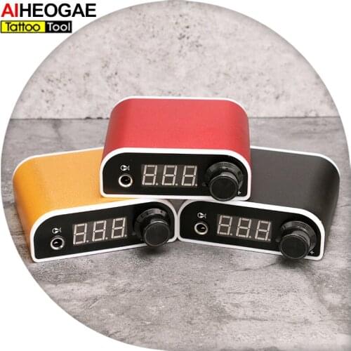 Tattoo Power Supply Fashion Design Discoloration Power Supply 7 Colors for Tattoo Kits Supply TPS207