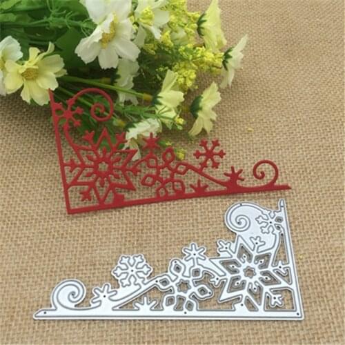 Snowflake Frame Metal Cutting Dies Stencil Scrapbooking Photo Album Card Paper Embossing Craft DIY Dies Cut