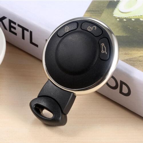1Set Smart Remote Key Keyless 315MHz 868MHz ID46 PCF7952 3 Button with Insert Uncut Blade For 2009-2014 BMW Mini Cooper