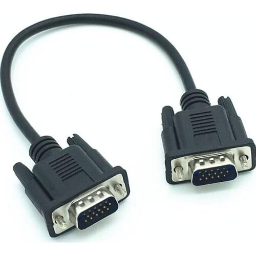 VGA HDTV/HD15 male to male Cable Can be mounted on a face plate 0.3m